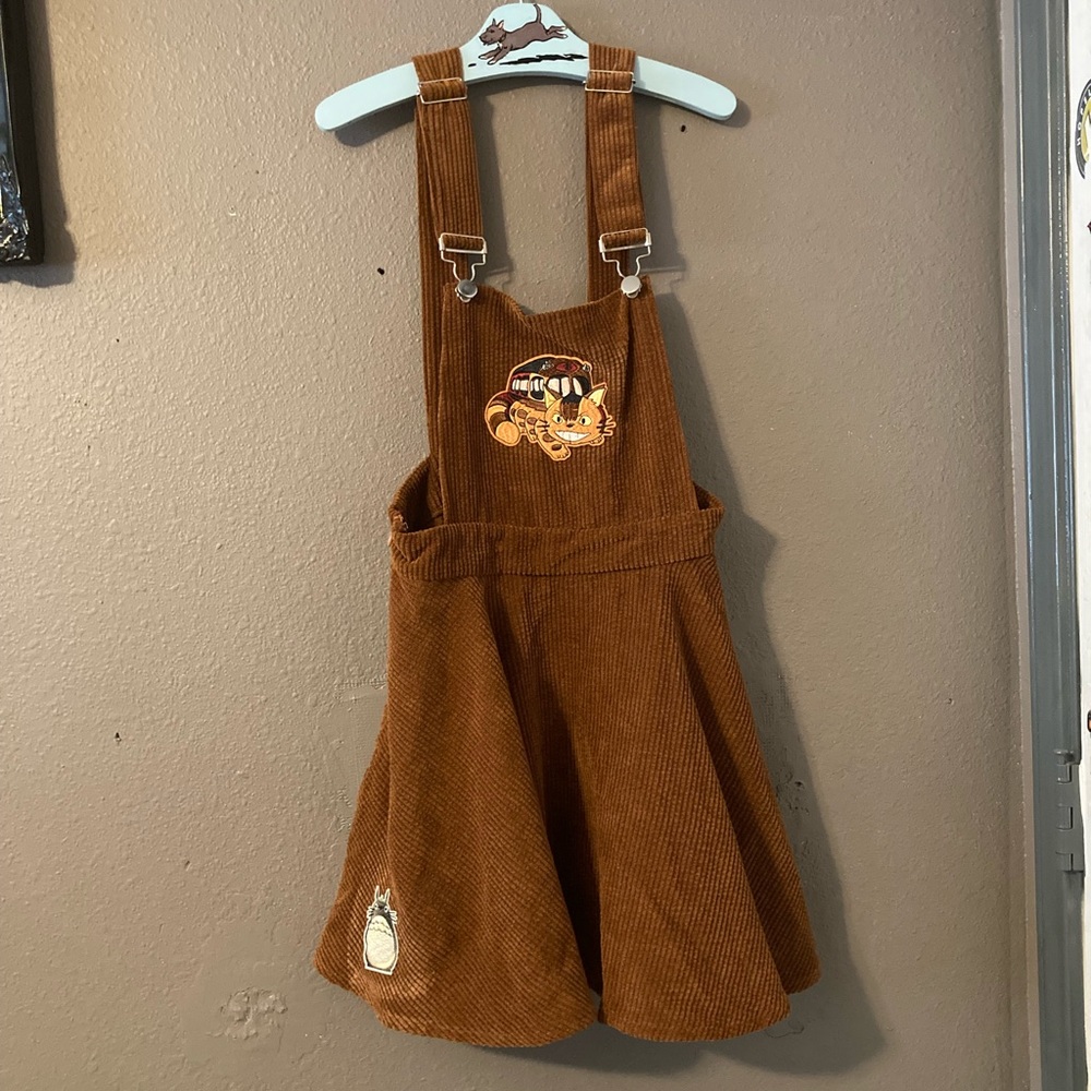 totoro overall dress